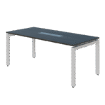 Mesa De Reuniones Recto Flotante