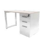 Escritorio Recto No Flotante | Línea Quarzo